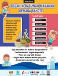 Cegah Keracunan Makanan semasa Banjir